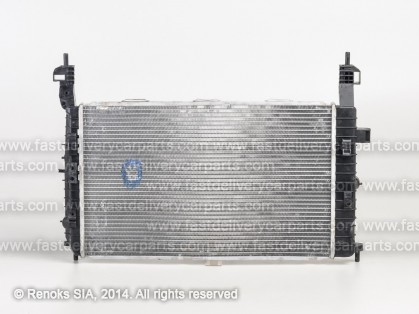 OP Meriva 03->06 radiator 1.6/1.8 MAN +/-AC 608X375X24 RA63086A