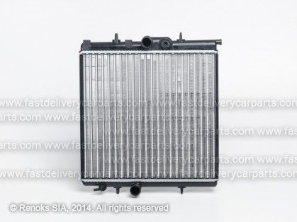 PG 206 98->09 radiator 1.1/1.4/1.6/2.0HDi MAN +/-AC 405X380X16 RA63708A