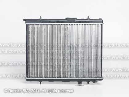 PG 206 98->09 radiator 1.1/1.4/1.6 MAN/AUT +/-AC 555X380 RA63706A