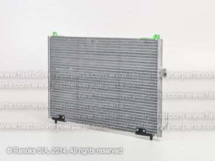 PG 406 99->04 condenser 690X380X16 without dryer 1.6/1.8/2.0/3.0/1.9D/2.0D/2.1D