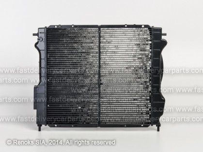 RN Clio 90->98 radiators 1.2/1.4 +KOND 430X395X23 OEM/OES