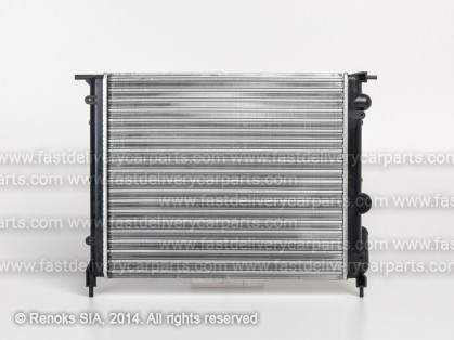 RN Clio 90->98 radiator 1.2/1.4 MAN/AUT 430x377x22