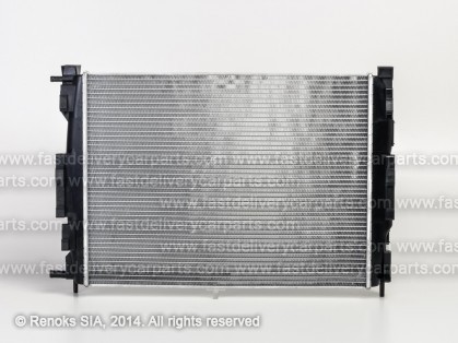 RN Megane 02->05 radiator 1.6/2.0/1.5D/1.9D MAN/AUT +/-AC 587X430X26 RA63765