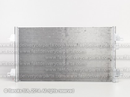 RN Laguna 01->05 condenser 695X390X16 without dryer 1.6/1.8/2.0/1.9D/2.2D