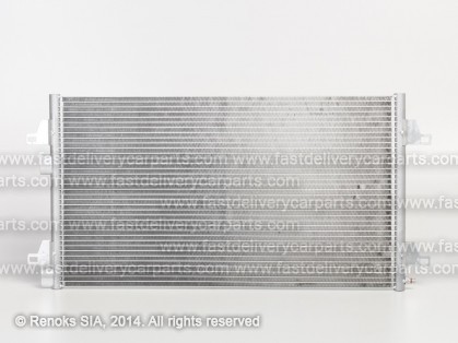 RN Laguna 01->05 condenser 695X390X16 without dryer 1.6/1.8/2.0/1.9D/2.2D