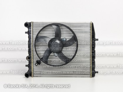 SK Fabia 00->07 radiators 1.0/1.4 430X415X44 RNBC