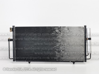 SB Impreza 01->02 condenser 690X335X16 with receiver dryer 1.5/1.6/2.0/2.5