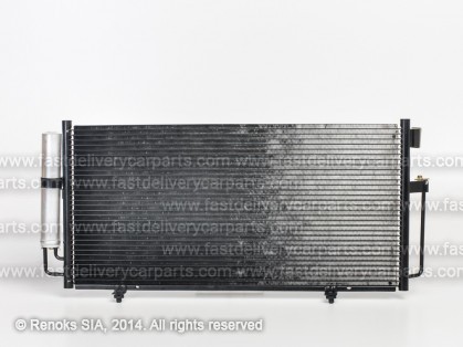 SB Impreza 01->02 condenser 690X335X16 with receiver dryer 1.5/1.6/2.0/2.5