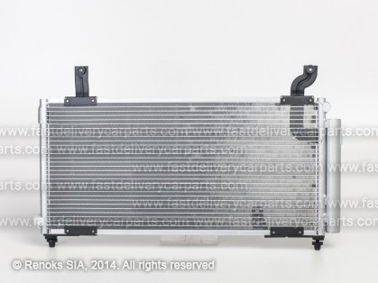 SZ Liana 01->07 condenser 683X323X16 with integrated receiver dryer 1.3/1.6/1.8/1.4D