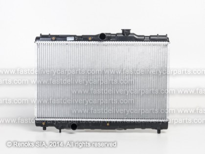 TT Corolla 88->92 radiator 1.3-12V/1.5 MAN +/-AC 568X327X16 RA64741 DENSO type SRLine