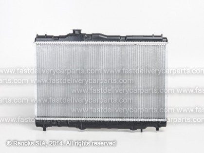 TT Corolla 88->92 radiator 1.3-12V/1.5 MAN +/-AC 568X327X16 RA64741 DENSO type SRLine