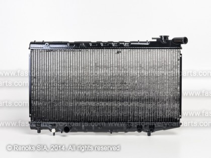 TT Corolla 88->92 radiator 1.6-16V 668X325X16