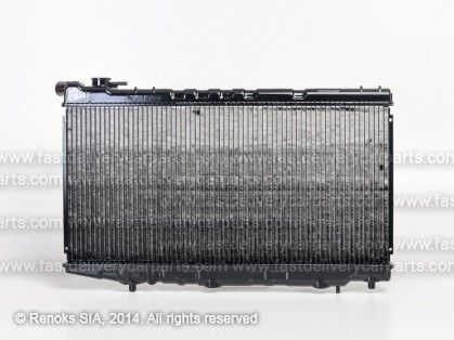 TT Corolla 88->92 radiator 1.6-16V 668X325X16