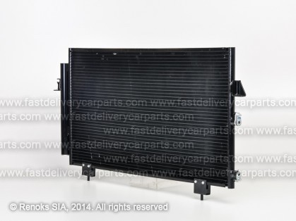 TT Rav4 00->03 condenser 771X407X16 with integrated receiver dryer 1.8/2.0/2.4/2.0D KOYO