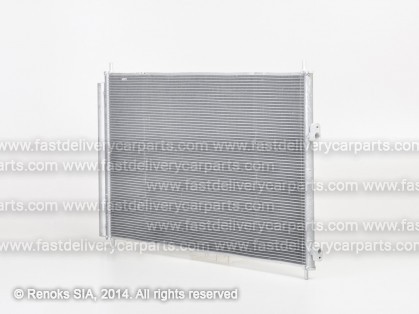 TT Rav4 06->09 condenser 705X420X16 with integrated receiver dryer 2.0/2.0D-4D/2.2D-4D SRLine