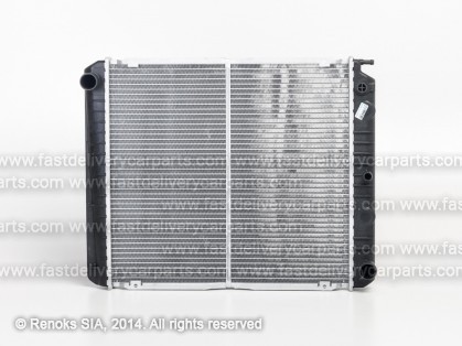 VV 740 84->92 radiator 2.0/2.3 MAN+/-AC 447X415X33 J.DEUS