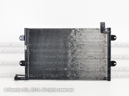 VW Golf 91->97 condenser 610X360X16 without dryer 1.6/1.8/2.0/2.8/2.9