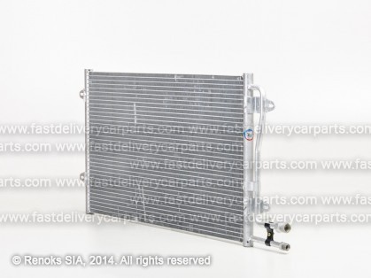 VW LT 96->05 condenser 665X356X17 without dryer 2.3/2.5D/2.8D SRLine