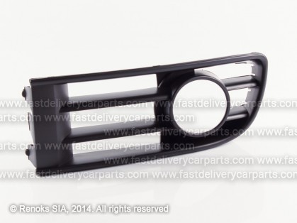 VW Polo 01->05 bumper grill L with fog lamp hole