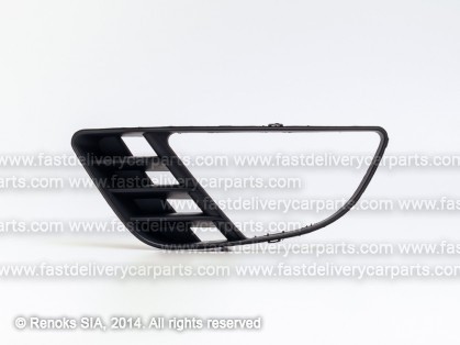 FD Fiesta 02->05 bumper grill L with fog lamp hole