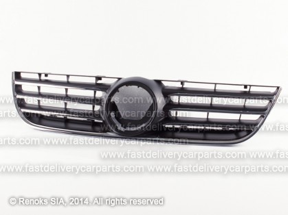 VW Polo 05->09 grille with chrome