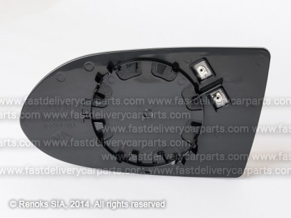 OP Zafira 99->05 mirror glass with holder R heated convex 99->02