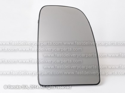 PG Boxer 06->14 mirror glass with holder R heated convex upper round fastening 85mm fits only OE