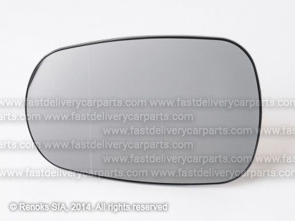 RN Megane 95->99 mirror glass with holder L=R aspherical