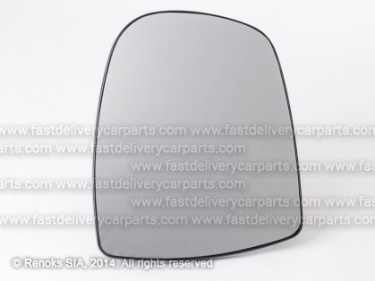 RN Traffic 00->06 mirror glass with holder L heated convex upper