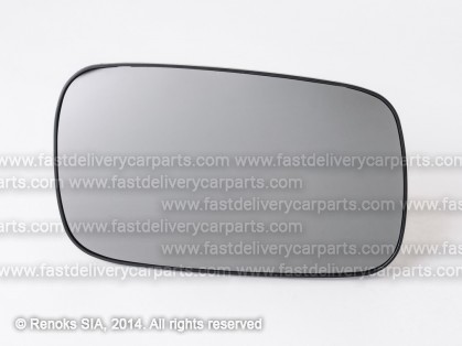 VW Passat 88->93 mirror glass with holder R convex SP