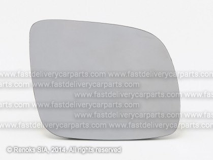 VW Golf 98->03 mirror glass with holder R heated convex