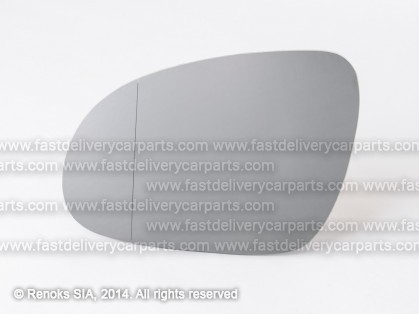 VW Golf 03->09 mirror glass with holder L heated aspherical TW