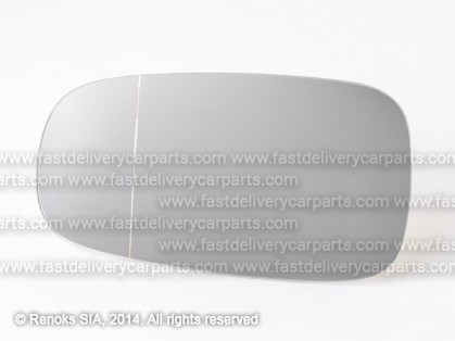 SAAB 93 03->07 mirror glass L aspherical adhesive tape