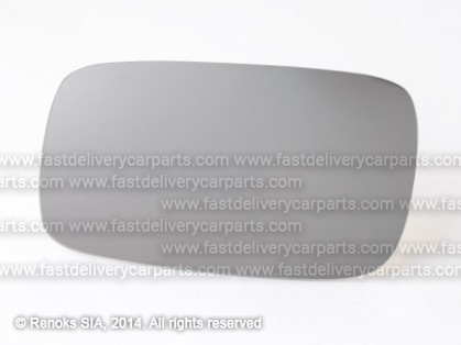 VW Passat 88->93 mirror glass L convex with adhesive tape TW