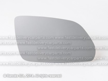 VW Polo 05->09 mirror glass with holder R heated convex VIEW MAX