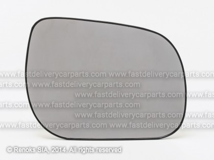 TT Rav4 06->09 mirror glass with holder R heated convex