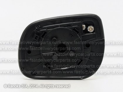 TT Rav4 06->09 mirror glass with holder R heated convex