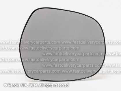 TT Land Cruiser FJ120 03->09 mirror glass with holder R heated convex