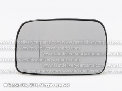 VW Polo 94->99 mirror glass with holder L heated aspherical TW