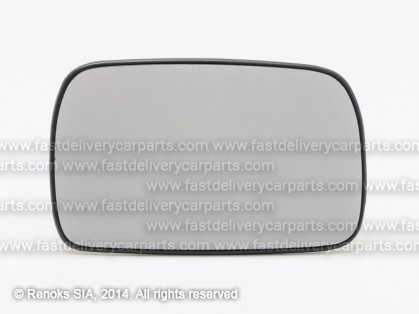 VW Polo 94->99 mirror glass with holder R heated convex TW