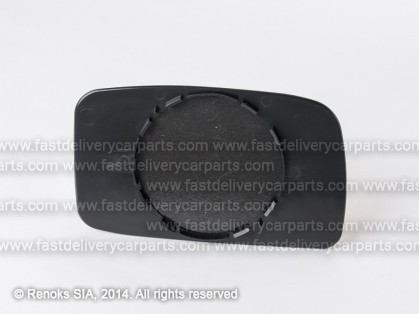 VW Golf 83->91 mirror glass with holder L flat 88->91 VIEW MAX