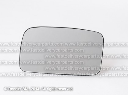 VW Golf 83->91 mirror glass with holder L flat 88->91 VIEW MAX