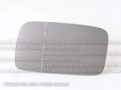 VW Golf 83->91 mirror glass L aspherical with adhesive tape 88->91 TW