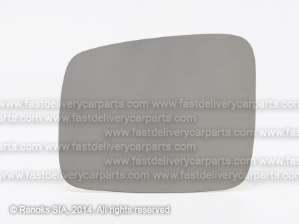 VW Transporter 90->03 mirror glass L convex with adhesive tape TW