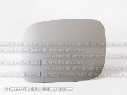 VW Touareg 02->06 mirror glass with holder L heated aspherical TW