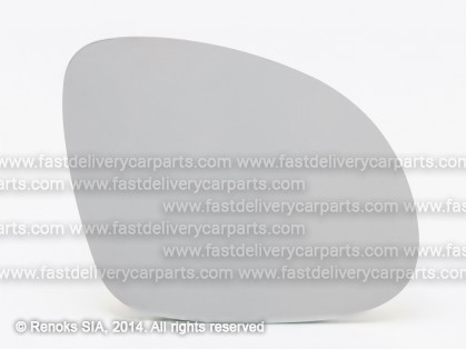 VW Sharan 10-> mirror glass with holder R heated convex VIEW MAX