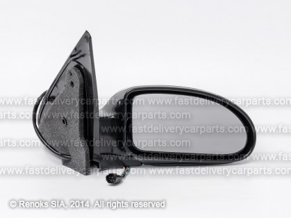 FD Focus 98->04 mirror R electrical heated black convex 5pins