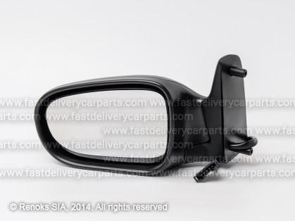 VW Sharan 95->00 mirror L electrical heated black convex 5pins 95->88