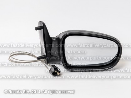 VW Sharan 95->00 mirror R 95->98 cable type, convex glass