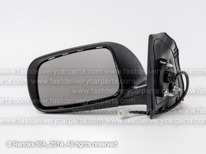 TT Corolla 04->06 mirror L electrical heated primed convex